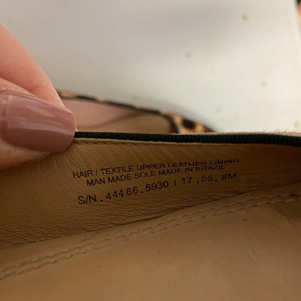 Tory Burch Leopard Print Flats Size 8 - Picture 8 of 8